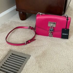DKNY HOT PINK Crossbody NWT